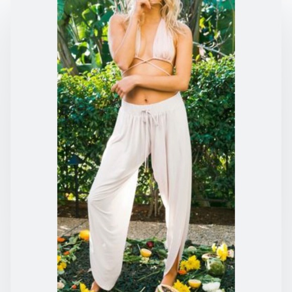 I Dream of Genie Ultra Soft Pants / Blanc / Small ~NWT - Picture 2 of 6